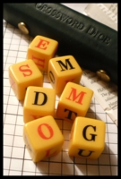 Dice : Dice - Game Dice - Crossword Dice by Levenger - Ebay Apr 2011